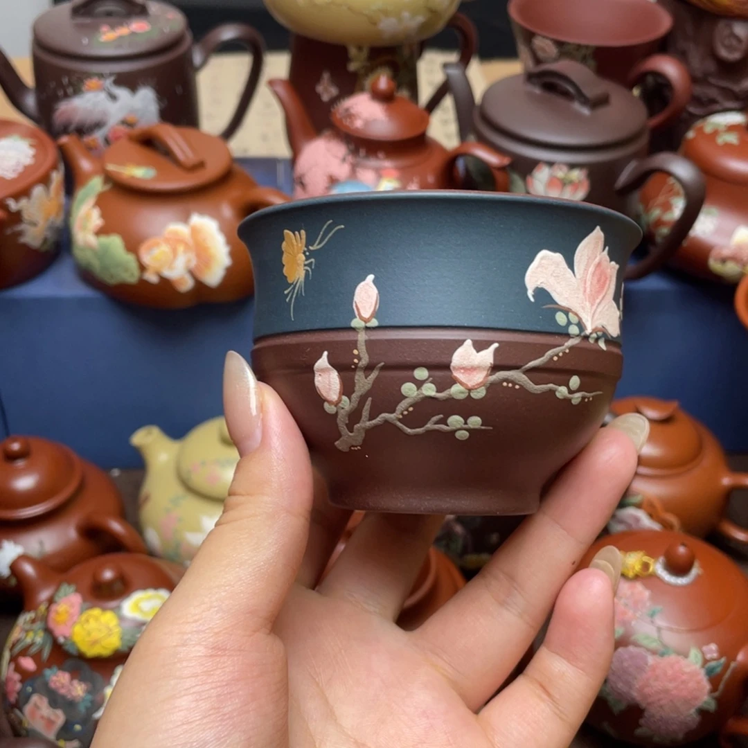 茶杯紫砂紫砂主人杯160cc