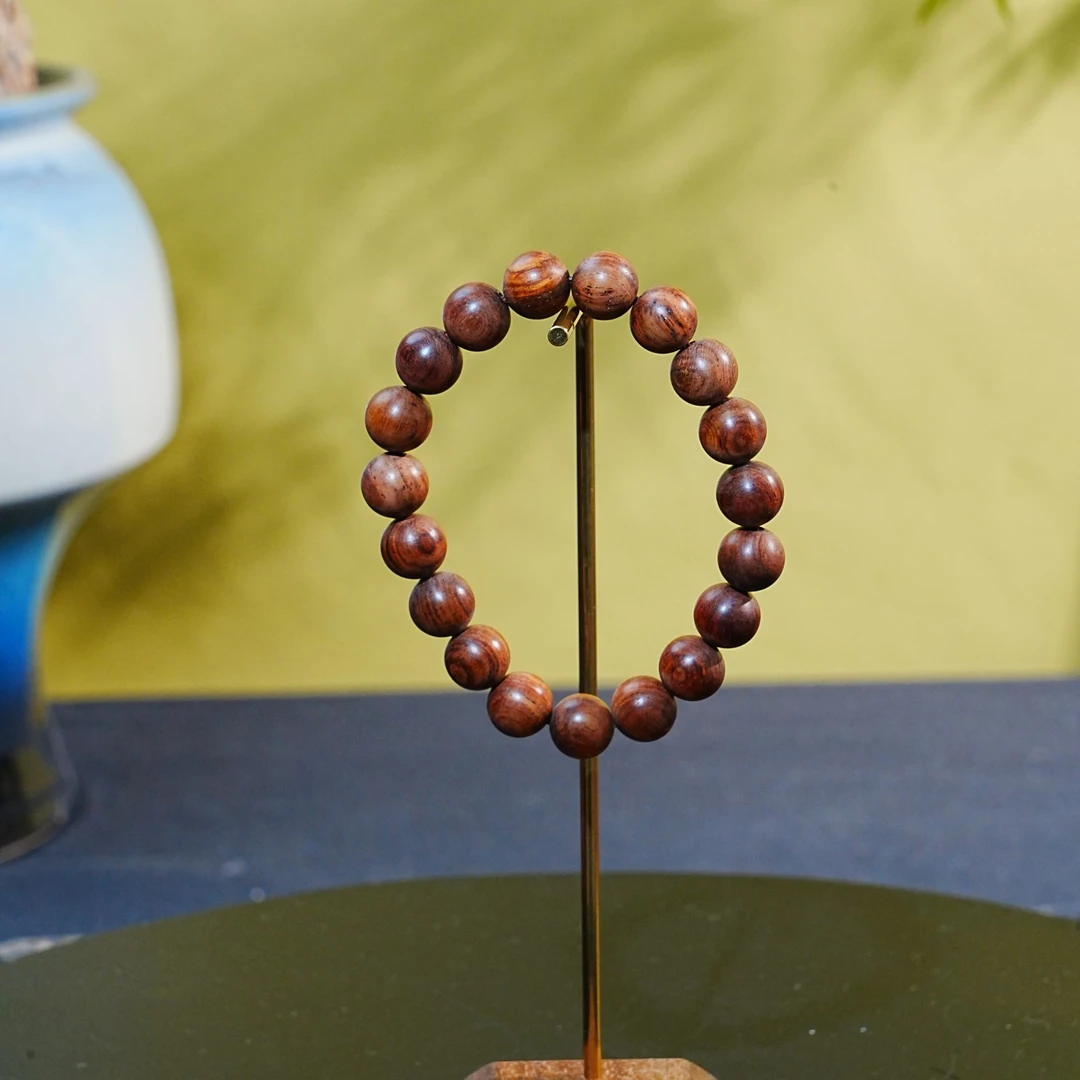 【正产区】海南黄花梨单圈手串1.0cm 10g 251209165 B