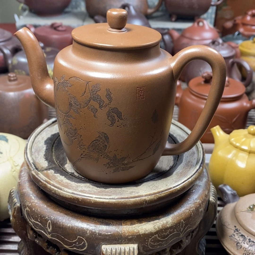 紫砂茶壶原矿手工4