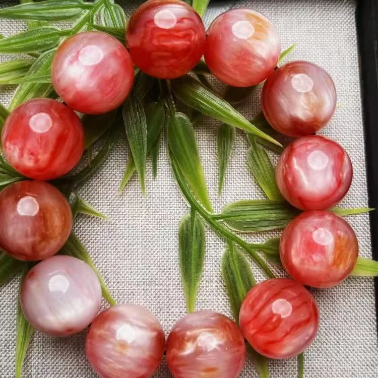 YU013     粉玉菩提手串