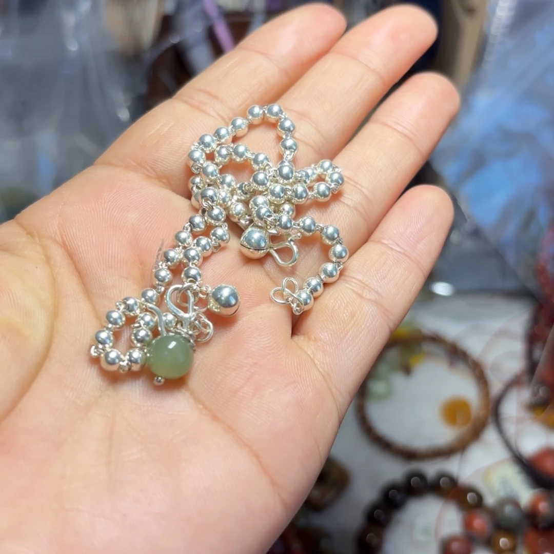 和田玉（糖玉）颈饰未镶嵌画****界