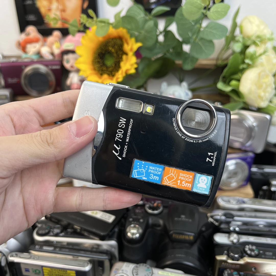 9新 Olympus/奥林巴斯 奥林巴斯u790自备xd卡和读卡器复古效果