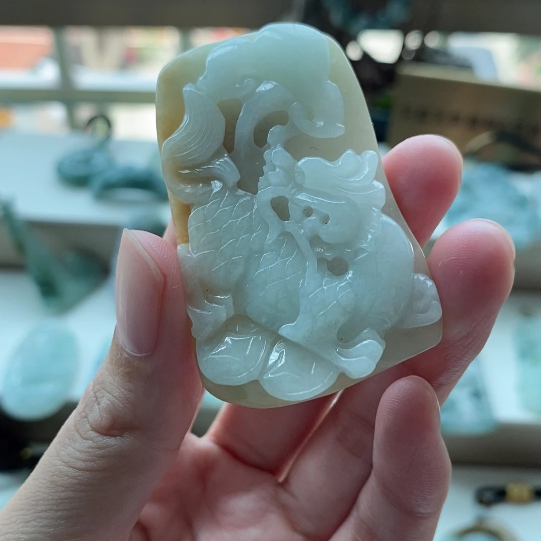 【闪购商品】颈饰未镶嵌翡翠天然缅甸A货翡翠
