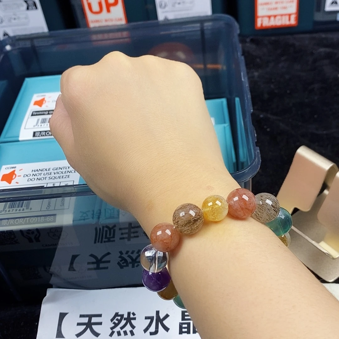 手链水晶银S925镶嵌