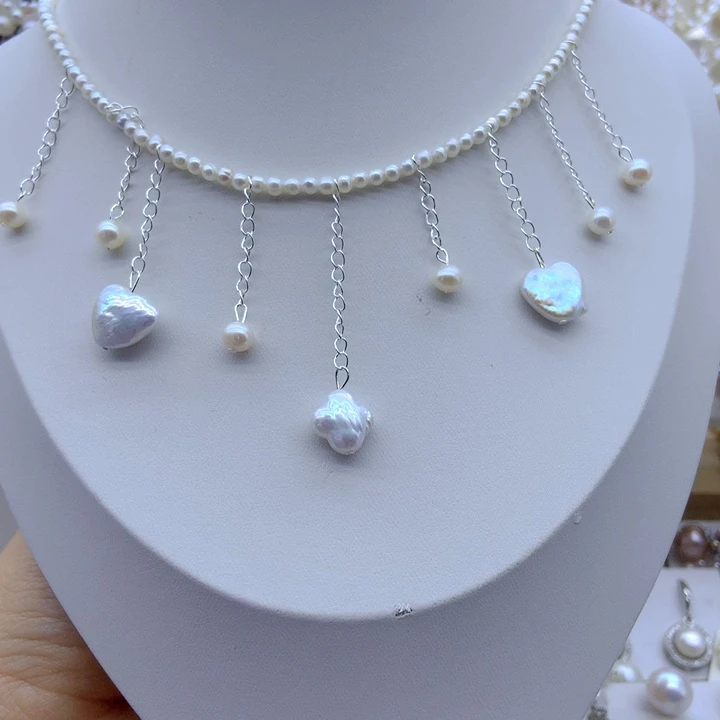 淡水珍珠颈饰未镶嵌