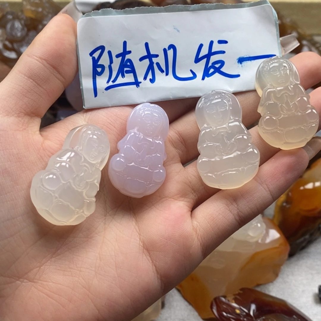 玛瑙/玉髓未镶嵌颈饰