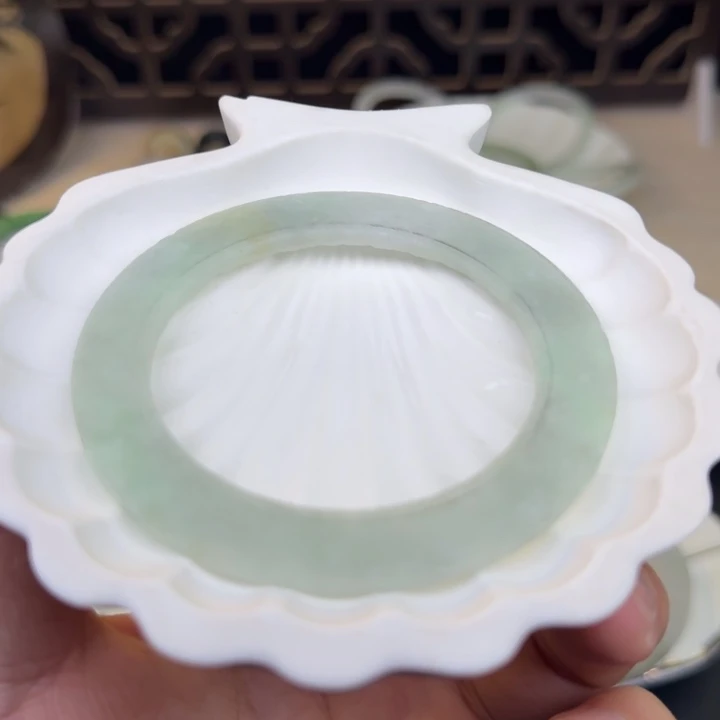 定制翡翠未镶嵌55-61甜果撒金福利