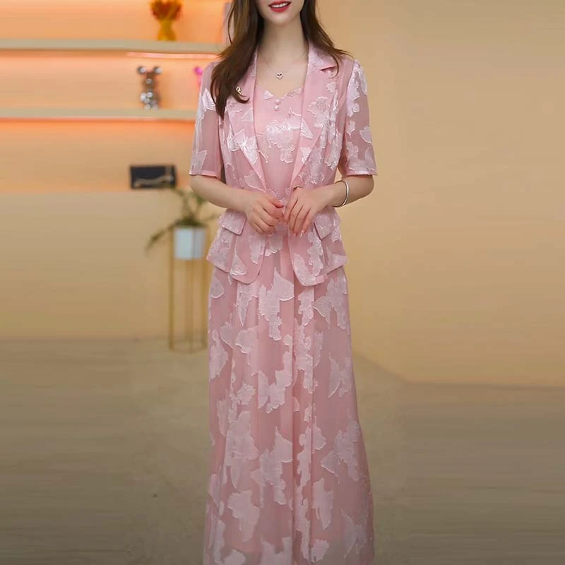 2025夏季新款A2976气质遮肉显瘦大码连衣裙女修身女装连衣裙
