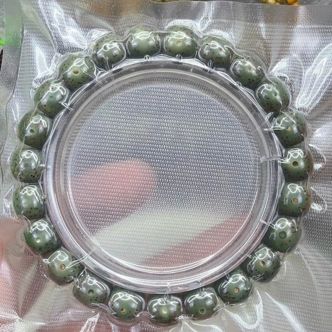 星月菩提手串57爱谁谁绿星月菩提单圈10