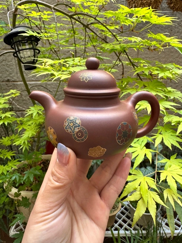 细砂底槽清纯手工多球 金丝镶嵌