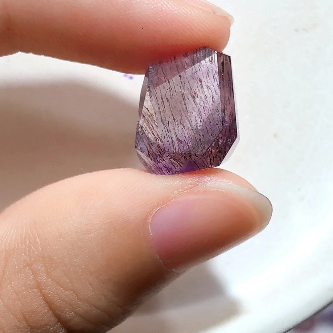 水晶银S925镶嵌珠宝半成品超七