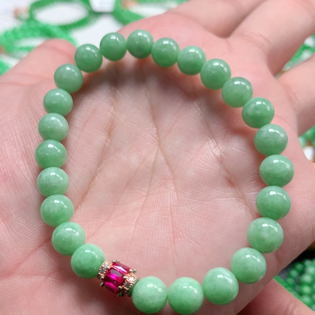 翡翠未镶嵌手链翡翠