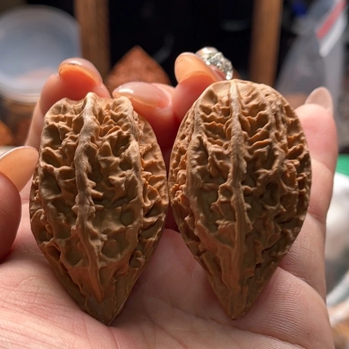 文玩核桃把件楸大胖74