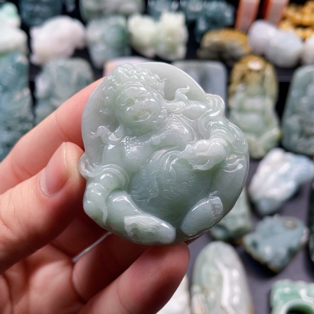 颈饰未镶嵌翡翠翡翠