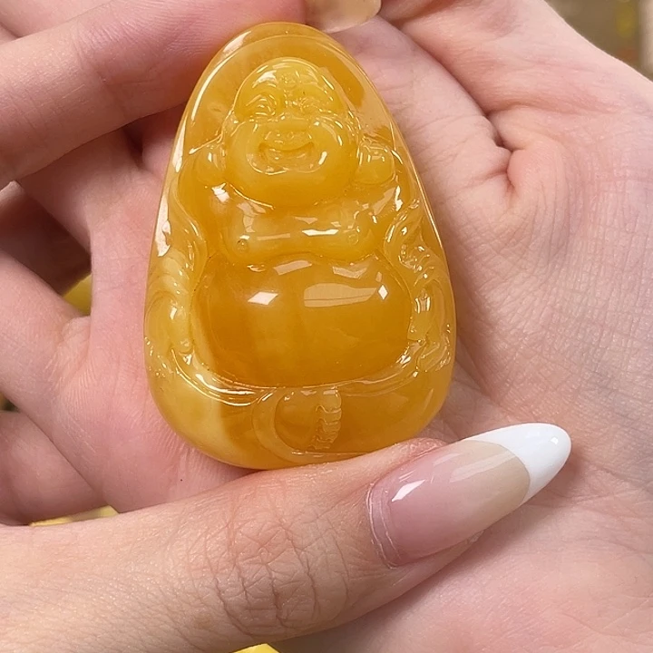 琥珀未镶嵌珠宝奇石琥珀蜜蜡J22