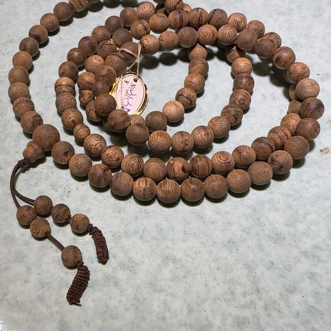 手串沉香正达拉干黄金绒0.8*31克爆香老料不退