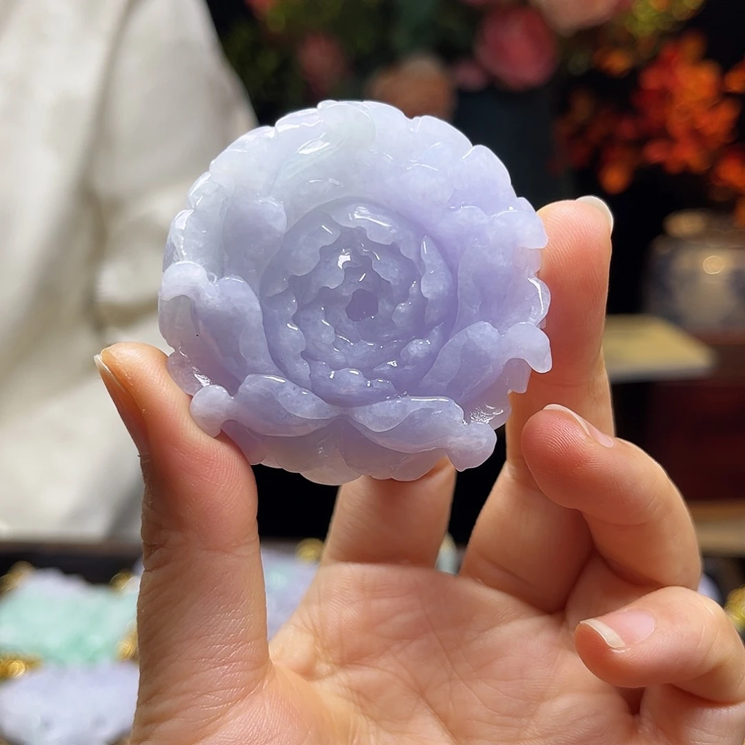 翡翠颈饰未镶嵌天然翡翠