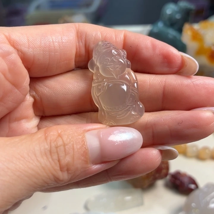 玛瑙/玉髓未镶嵌吊坠(不含链)