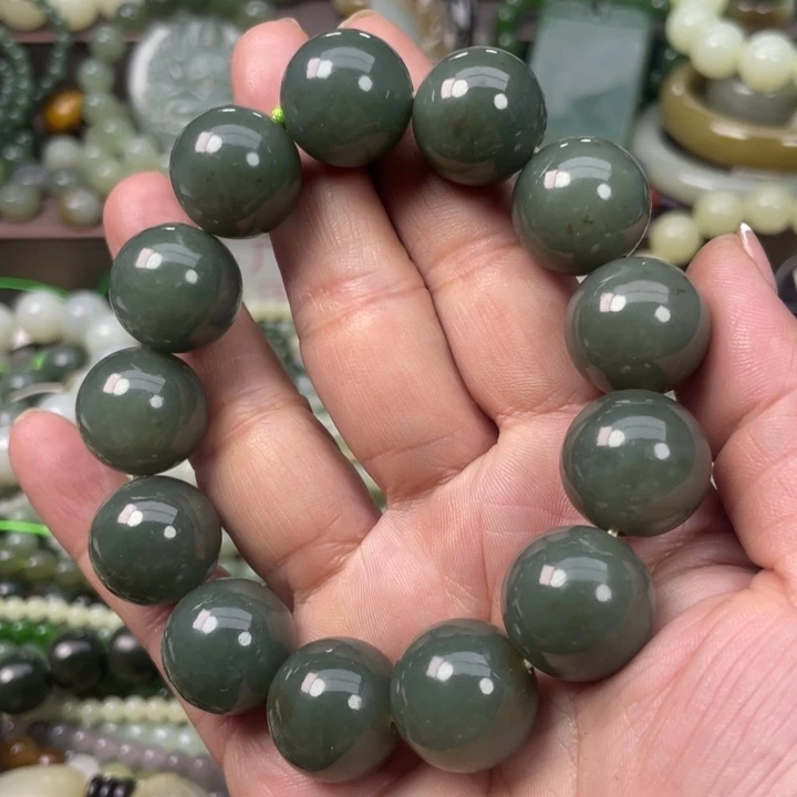 和田玉未镶嵌套链