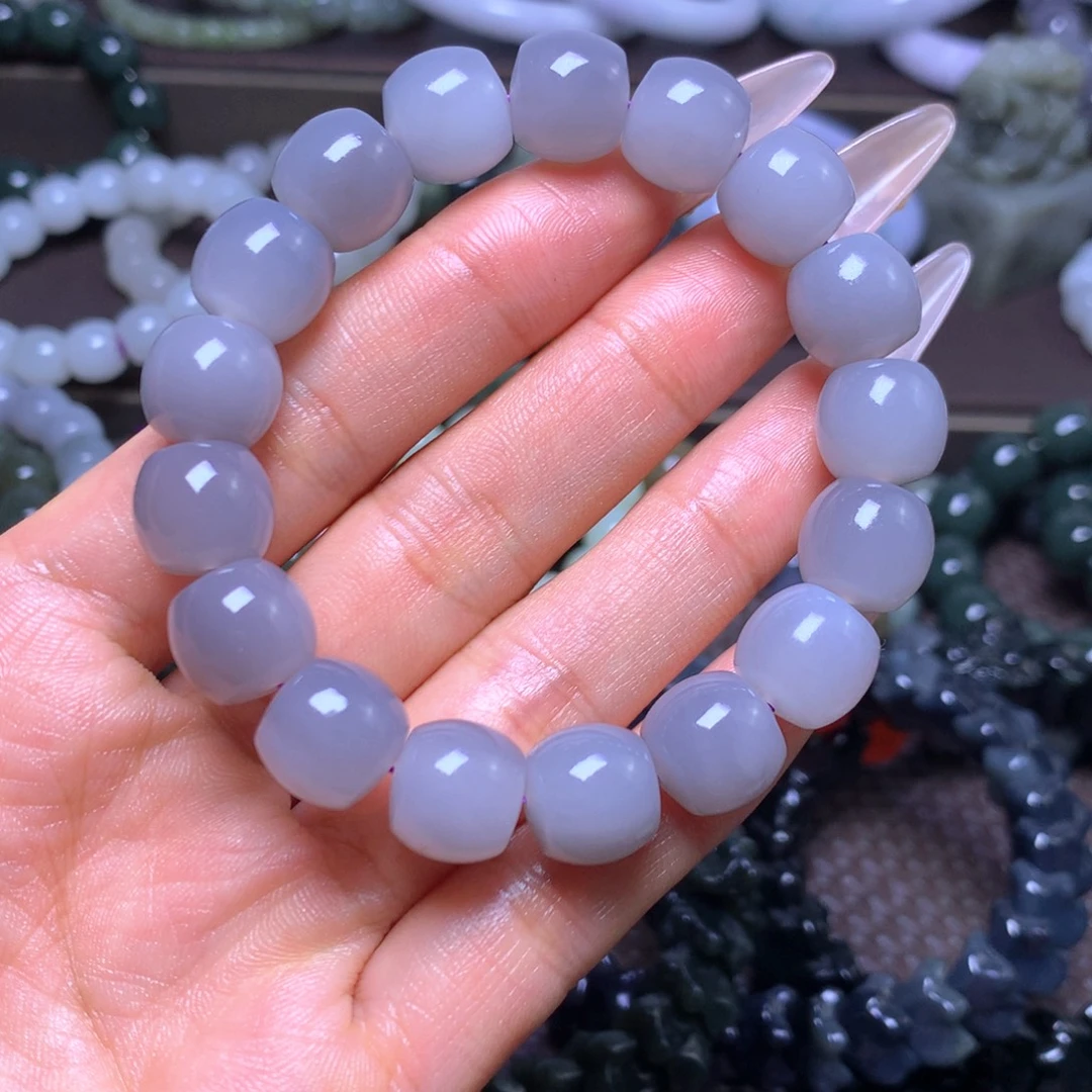 和田玉未镶嵌手串卡12