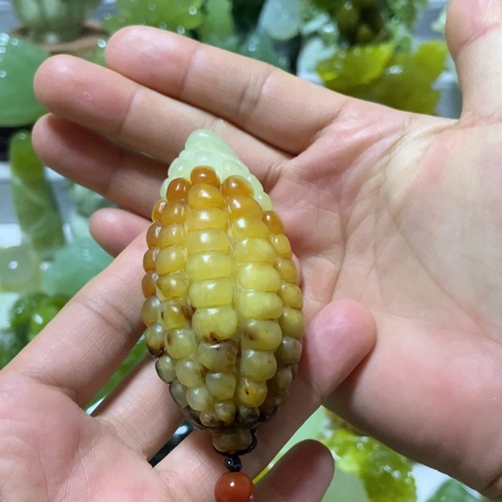 【闪购商品】未镶嵌蛇纹石玉把件