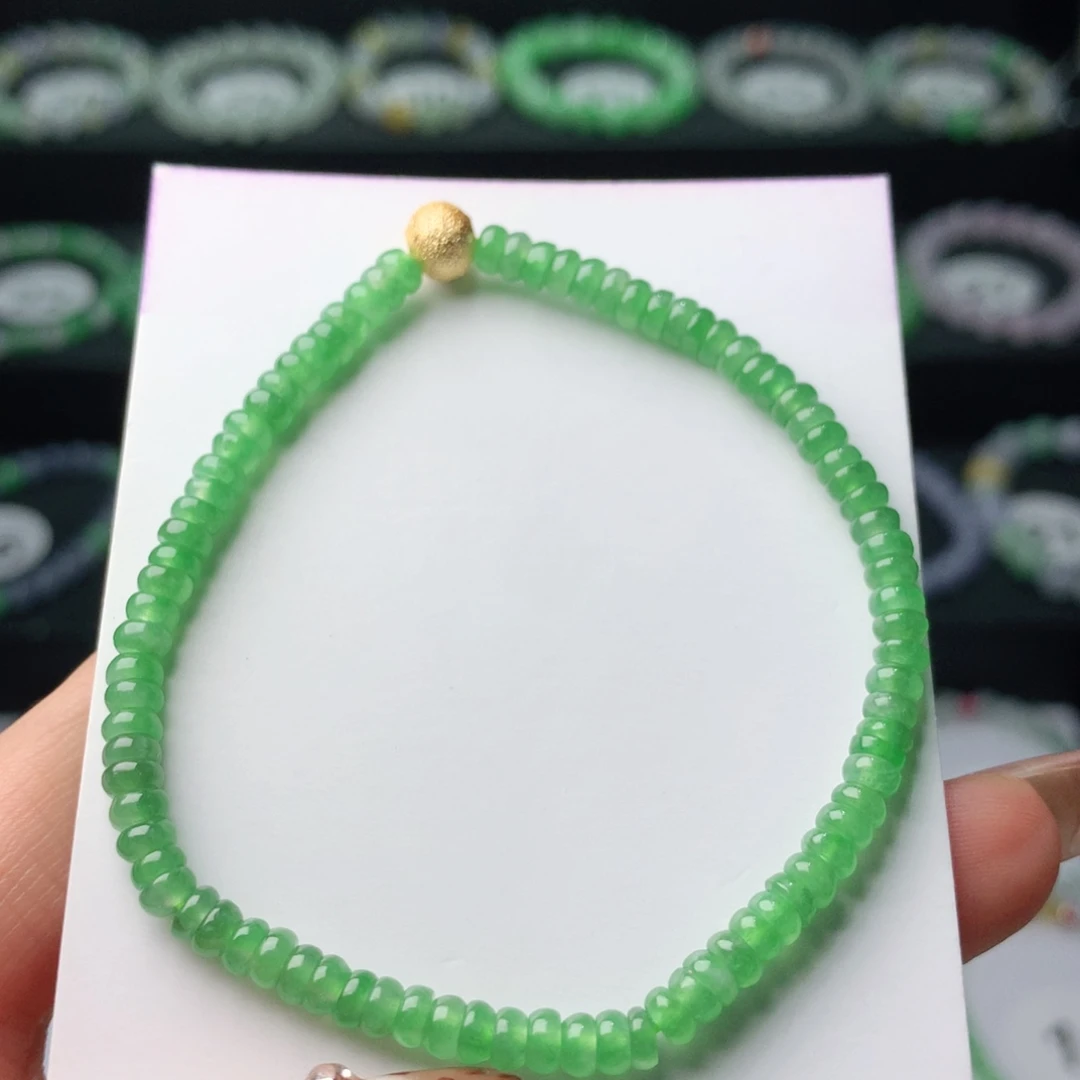 翡翠未镶嵌手链翡翠