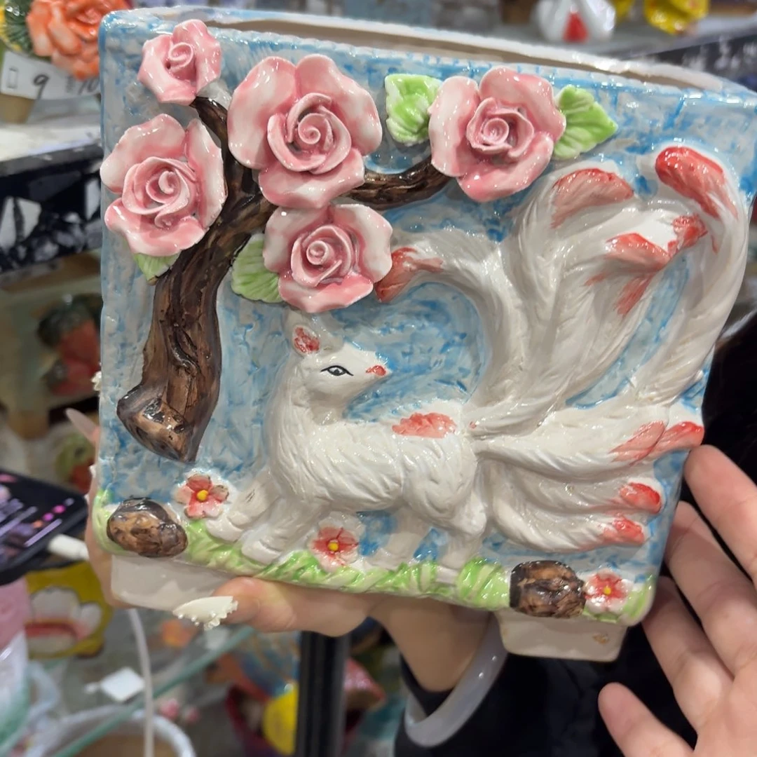 本场直播满百送个盆