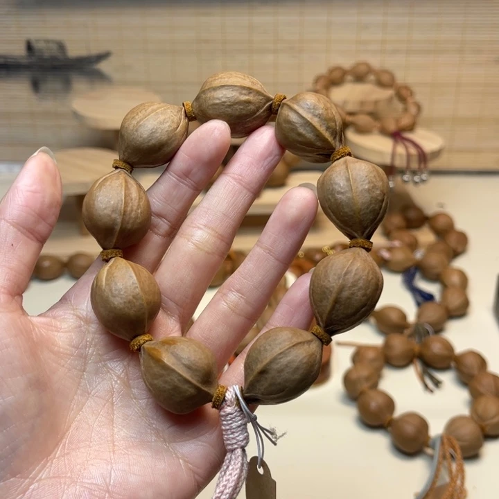 佛***橄榄核手串/手链20.27精品梅林铁核