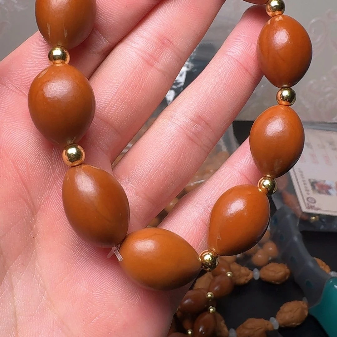橄榄核手串感觉好