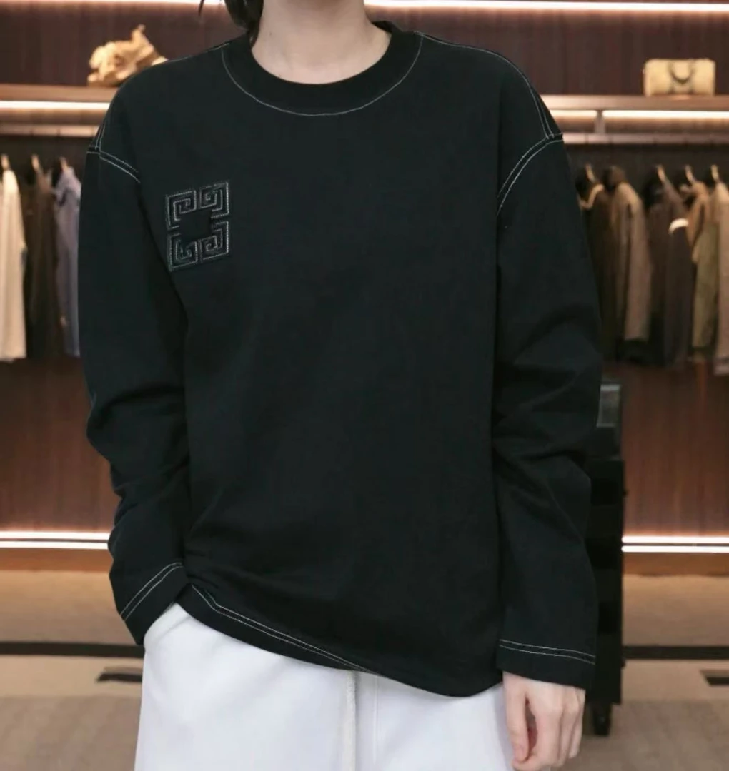 【豪哥专属6087】秋季休闲百搭男女同款T卫衣W256087