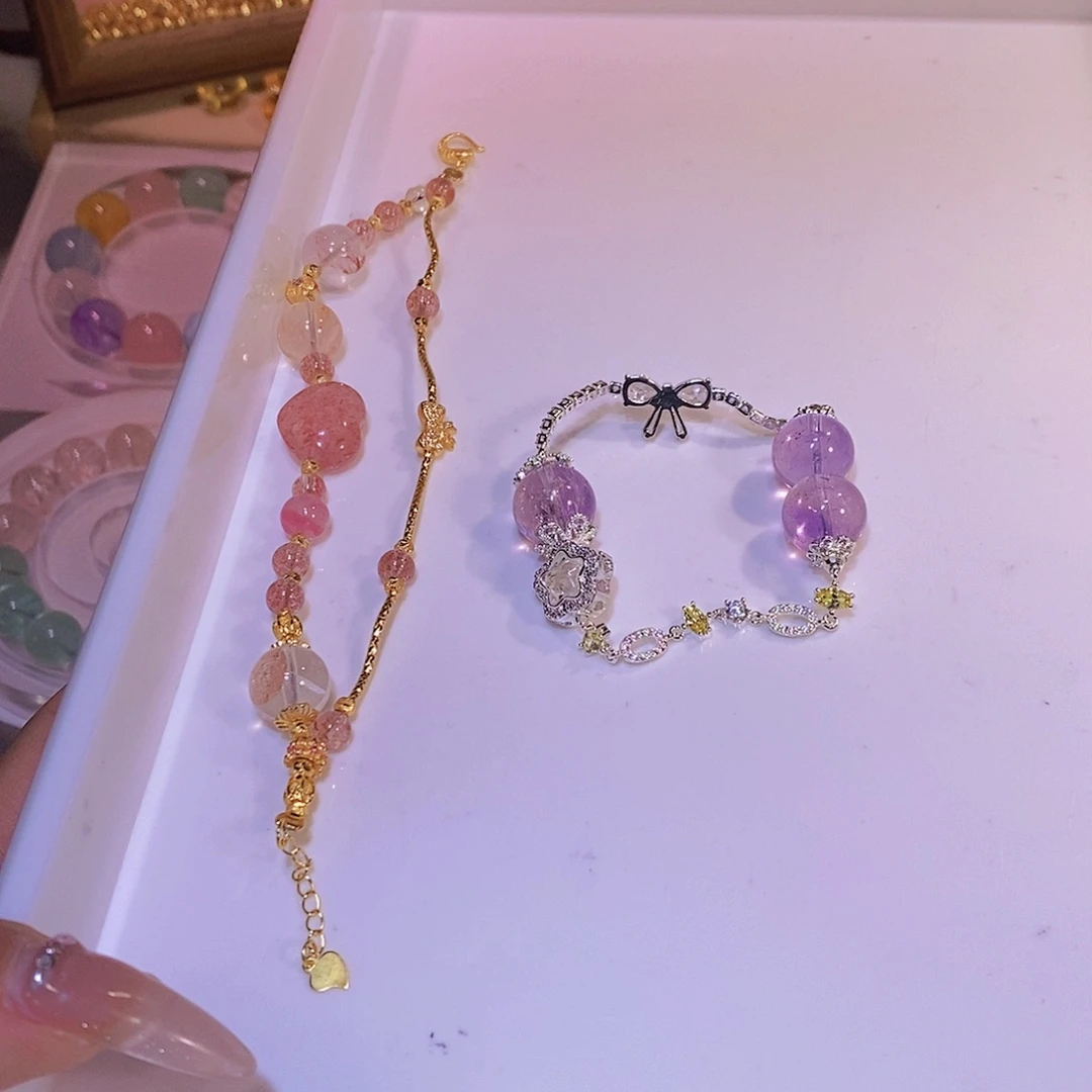 水晶手链未镶嵌超****宝