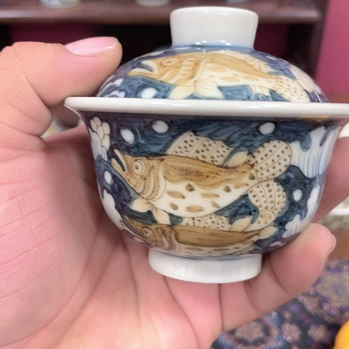 L***s摆件景德镇陶瓷手工制作