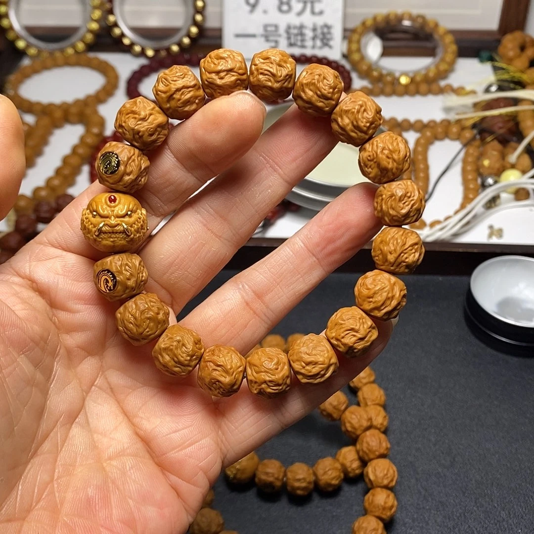 猴头核桃吊坠全品13左右高配版龙蛇之变53号