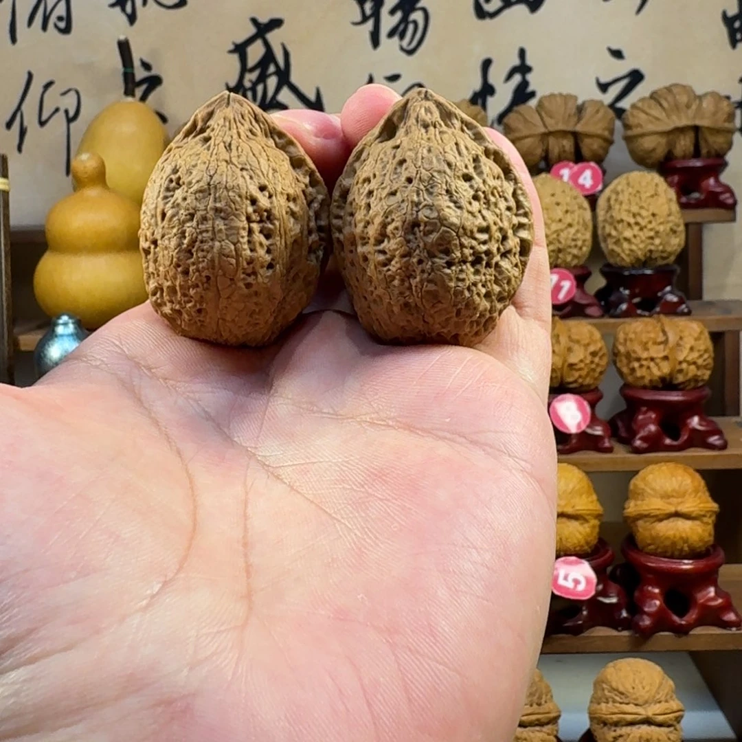 铁核桃把件铁鹦鹉