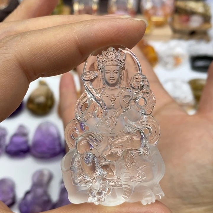 水晶颈饰未镶嵌?****、定制