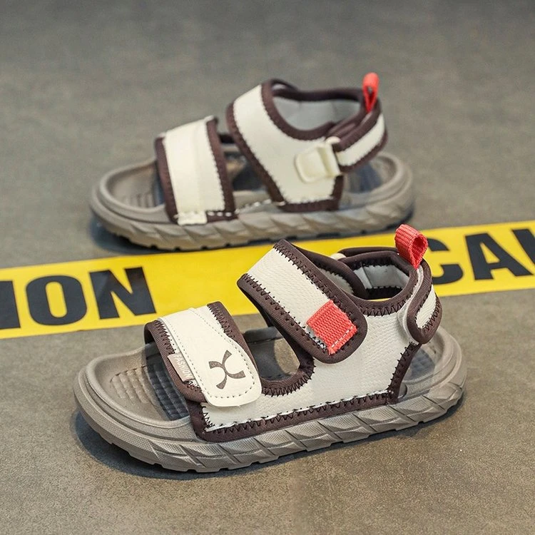 男童凉鞋夏款2025新款儿童运动休闲中大童男孩百搭沙滩鞋软底童鞋