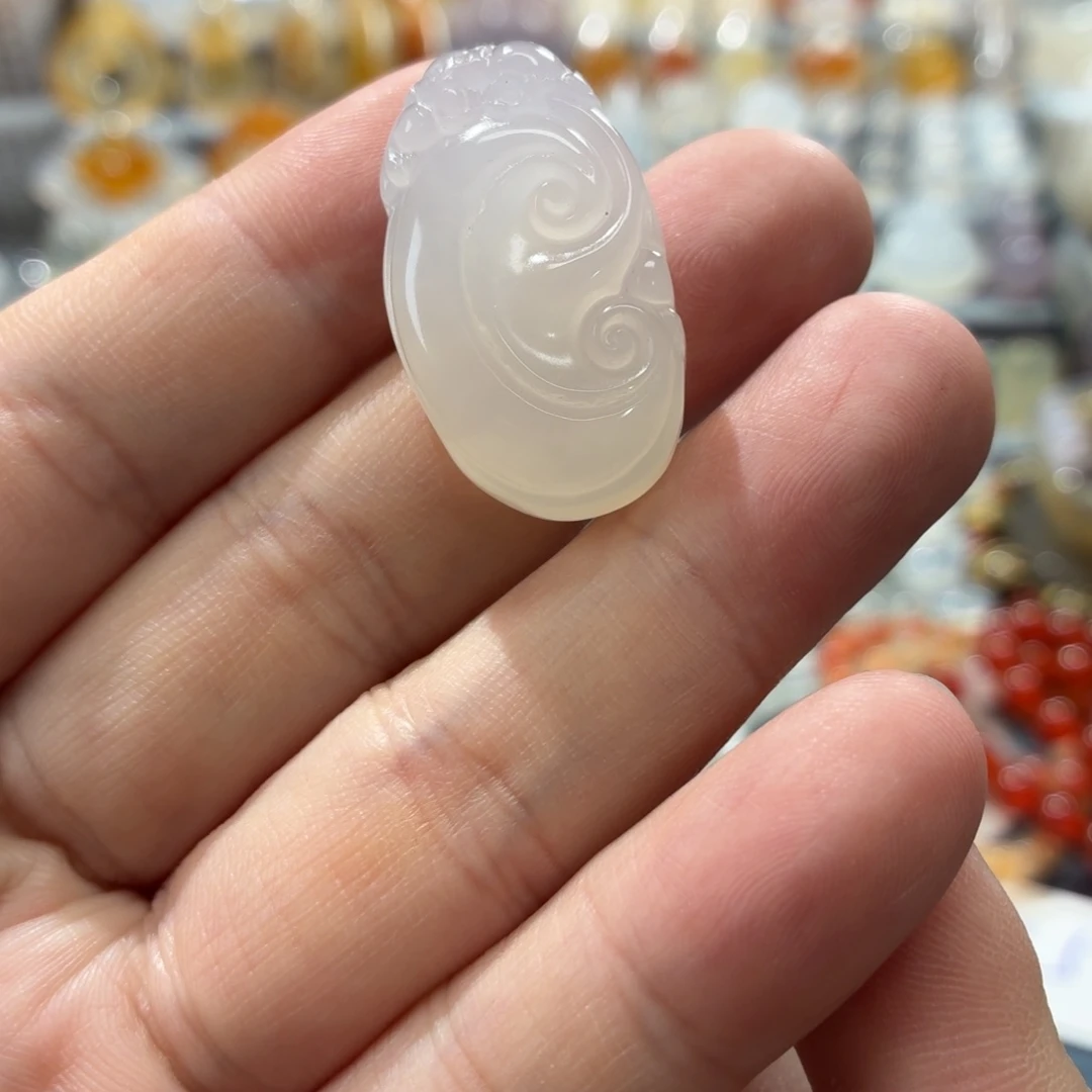 玛瑙/玉髓未镶嵌吊坠(不含链)