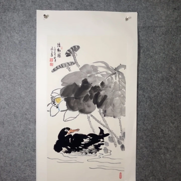 国画精品手绘国画作品