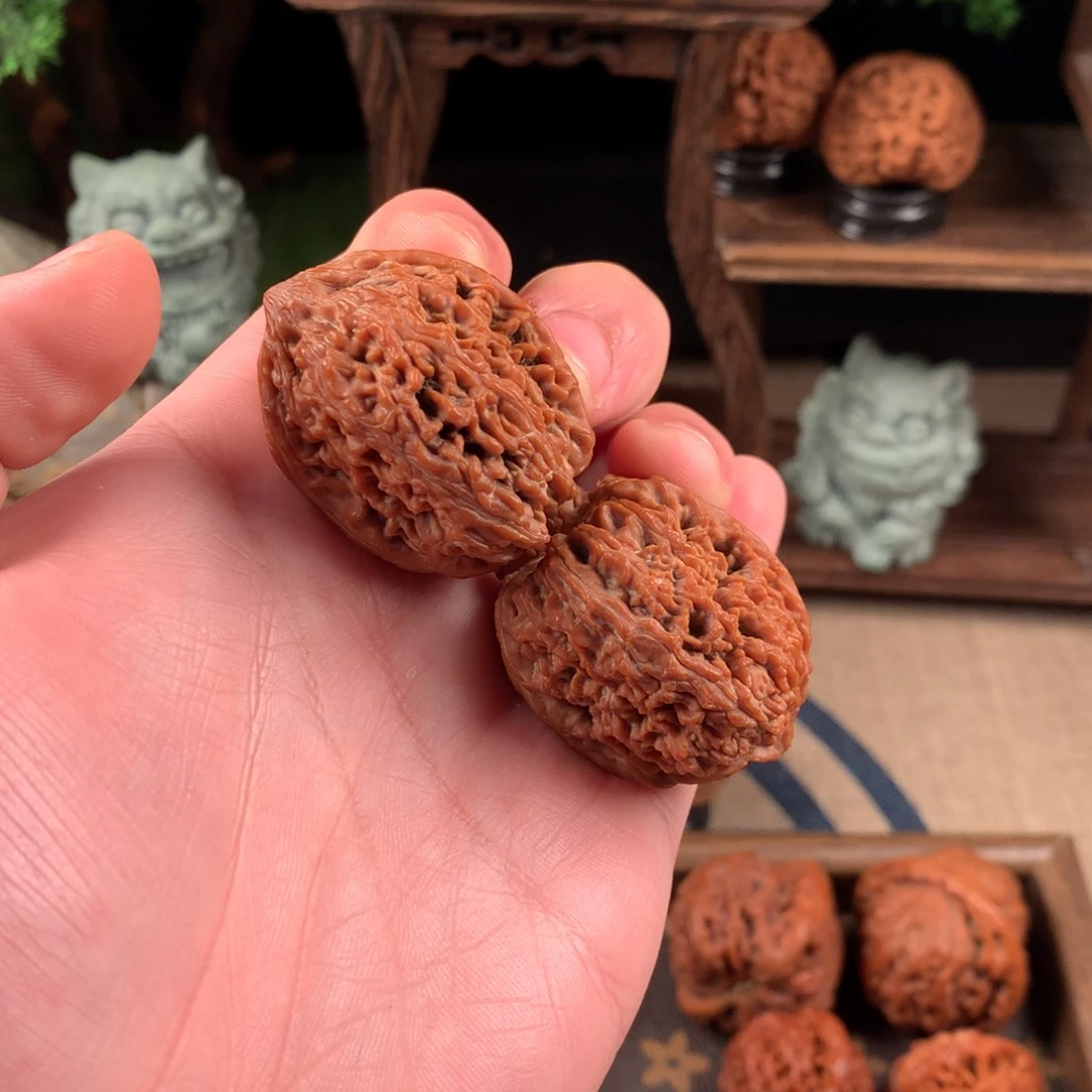 把件文玩核桃36大蒜头