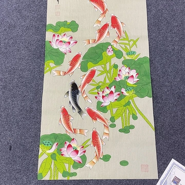 小鱼美术作品欣赏