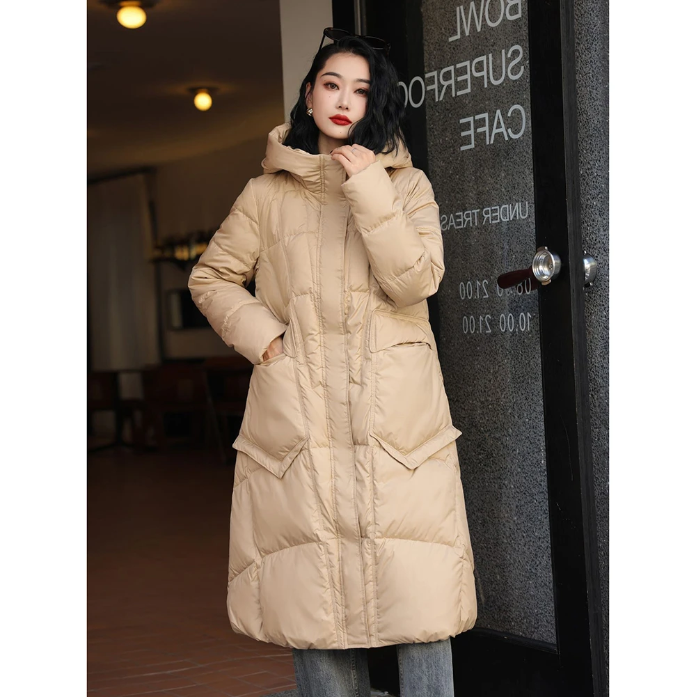 3351羽绒服女款新款冬季2024长款时尚保暖