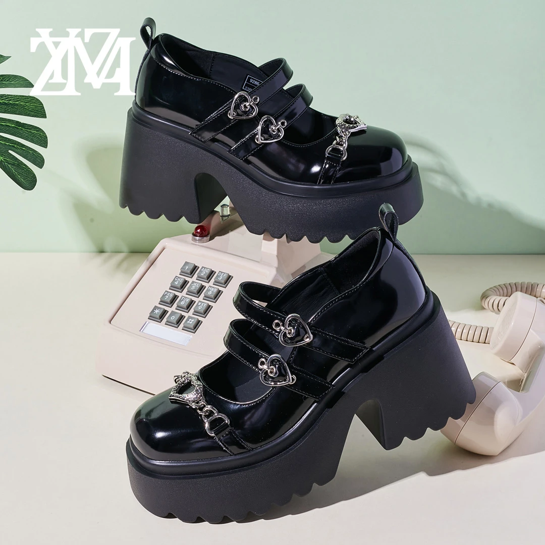 增高10CM 2025夏季透气百搭小个子厚底镂空罗马乐福女皮鞋9286-1