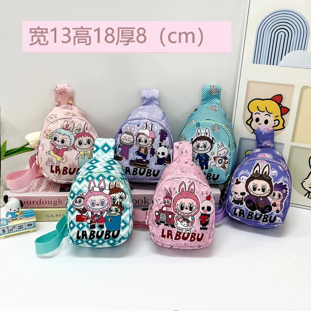 卡通胸包时尚可爱儿童包男女童休闲零钱包单肩斜挎包儿童背包W1