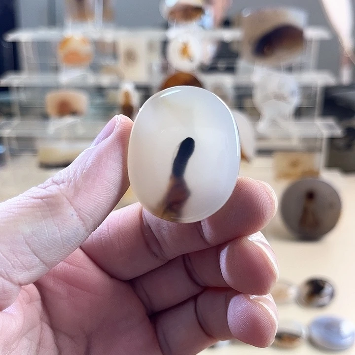 玛瑙/玉髓未镶嵌吊坠(不含链)