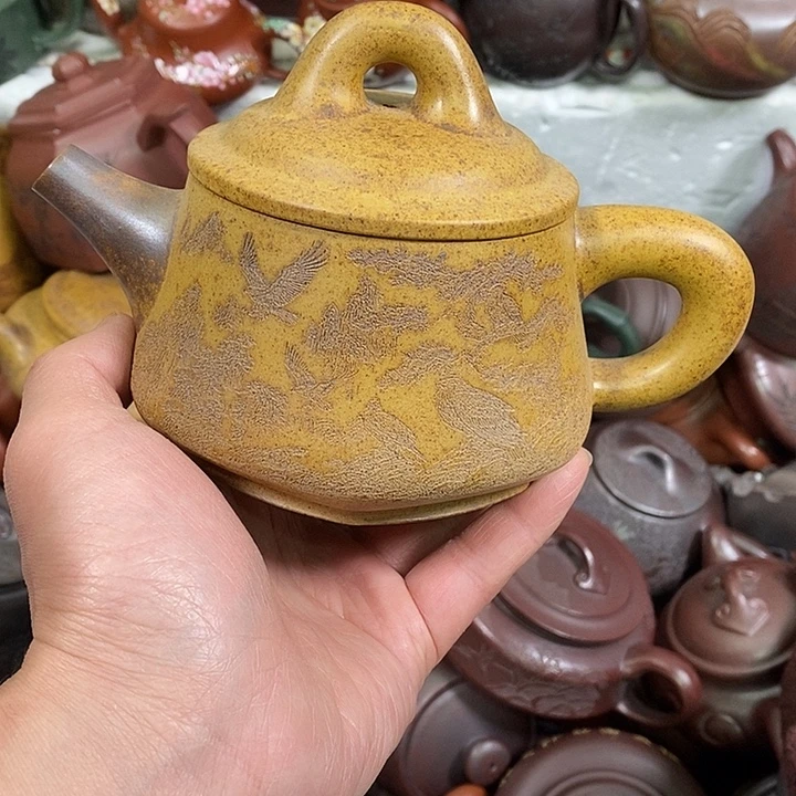 茶壶紫砂微瑕微瑕