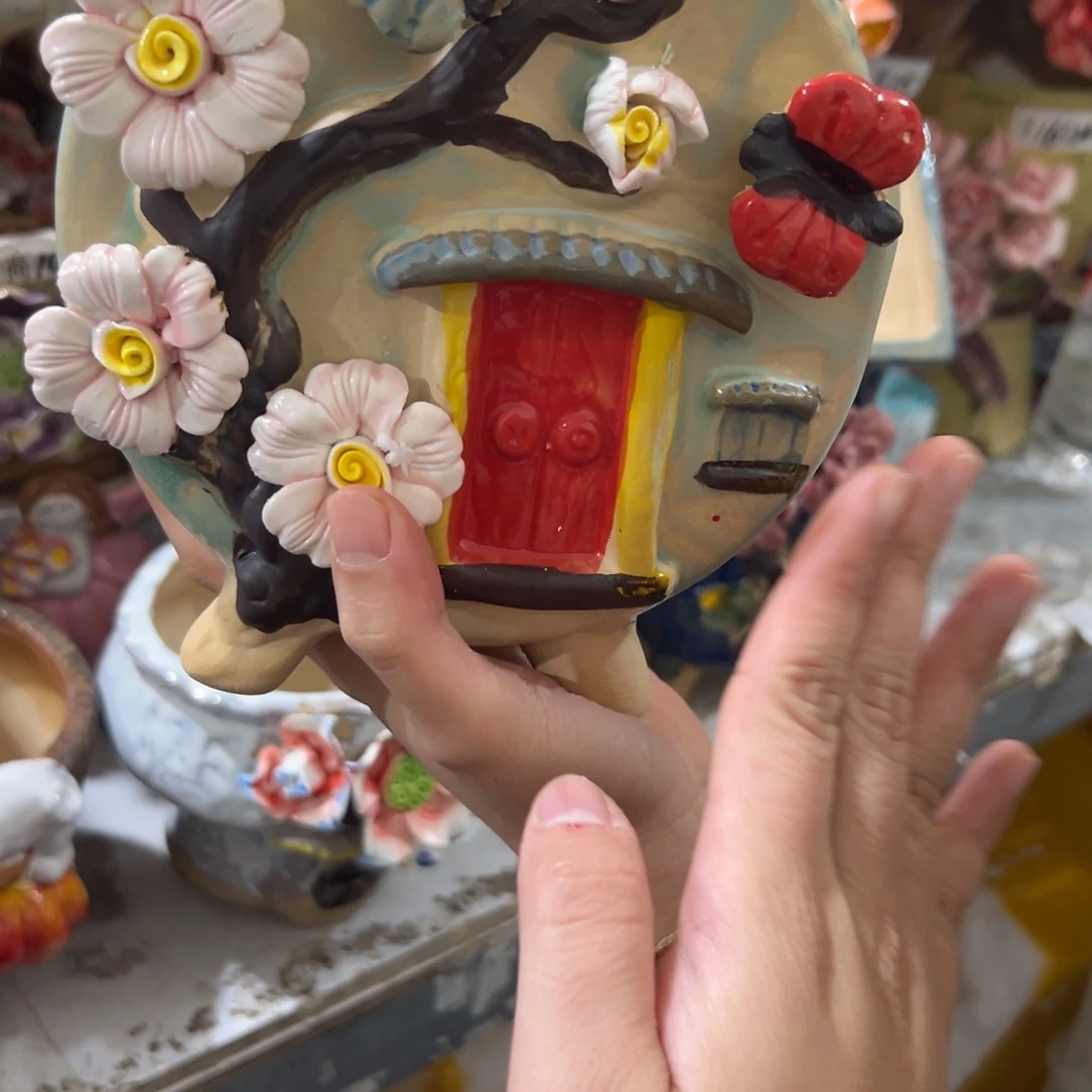 满20米秒退拉黑多肉花盆