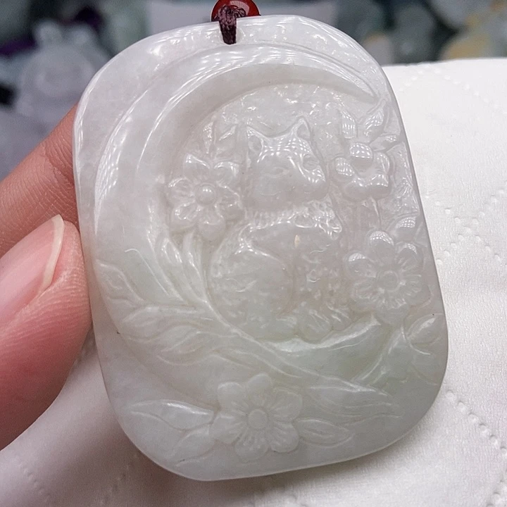 未镶嵌挂件翡翠翡翠