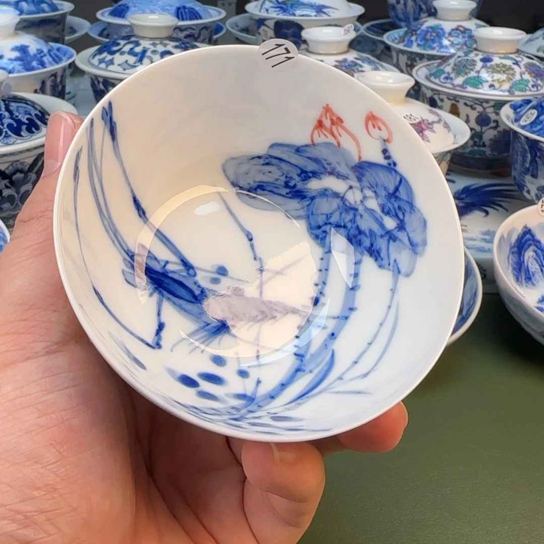 杯抖音闪购纯手工手绘171