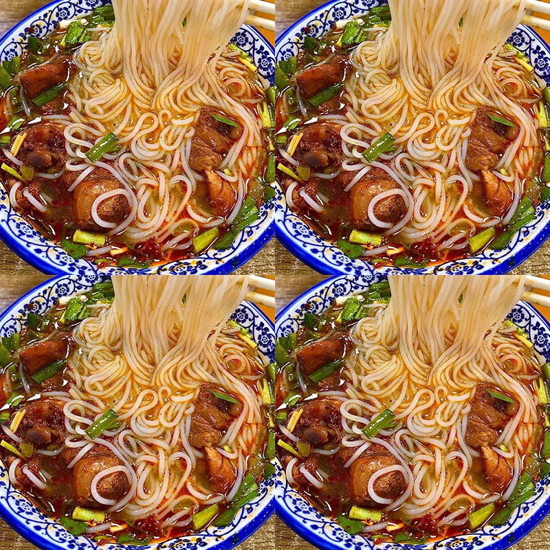 【买一箱送一箱】云南过桥米线非油炸整箱鸡汤米线速食方便过桥米线