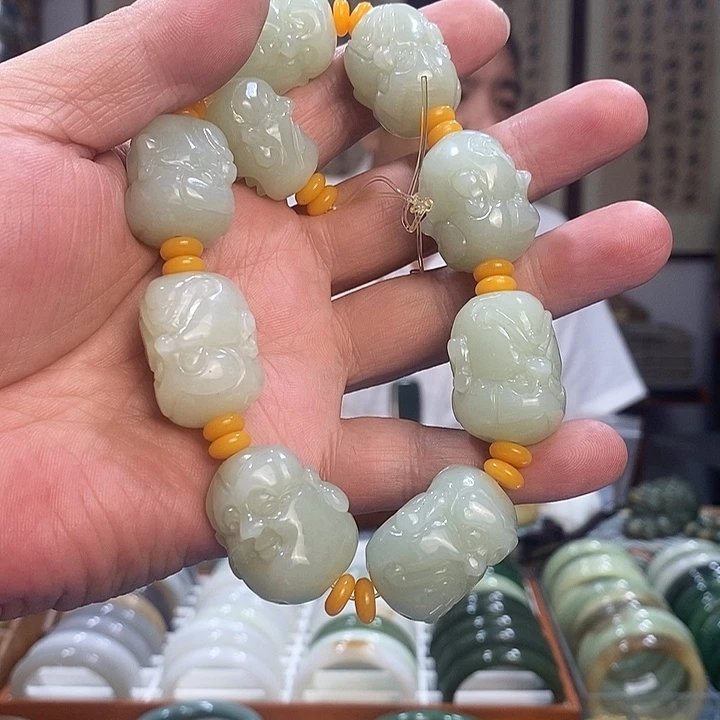 手链未镶嵌和田玉